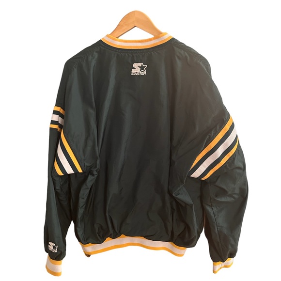 VTG Green Bay Packers Starter Pullover Size L - Picture 2 of 5